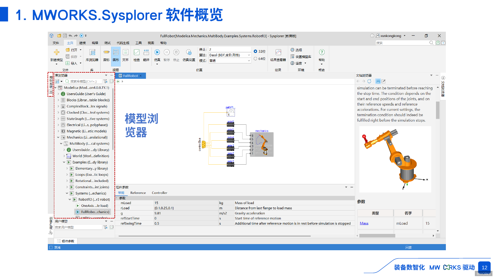 Sysplorer 界面布局示意